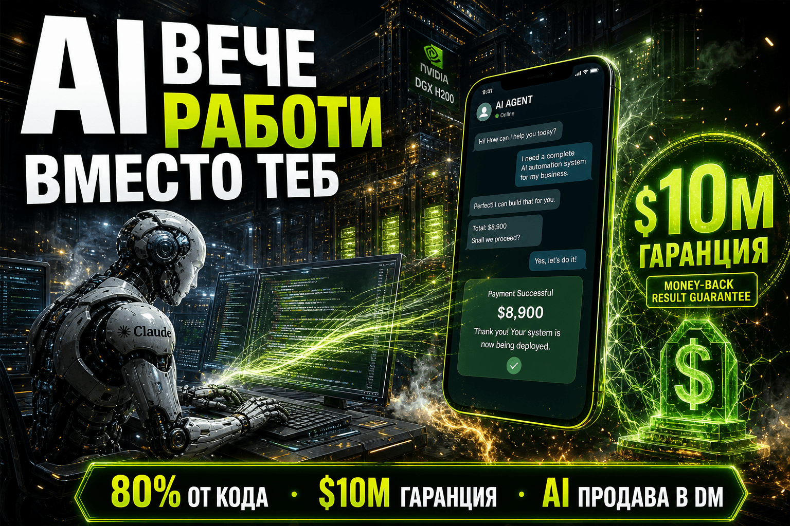 AI агентите вече вършат работата: Claude пише 80% от кода, Meta продава вместо теб [2026]