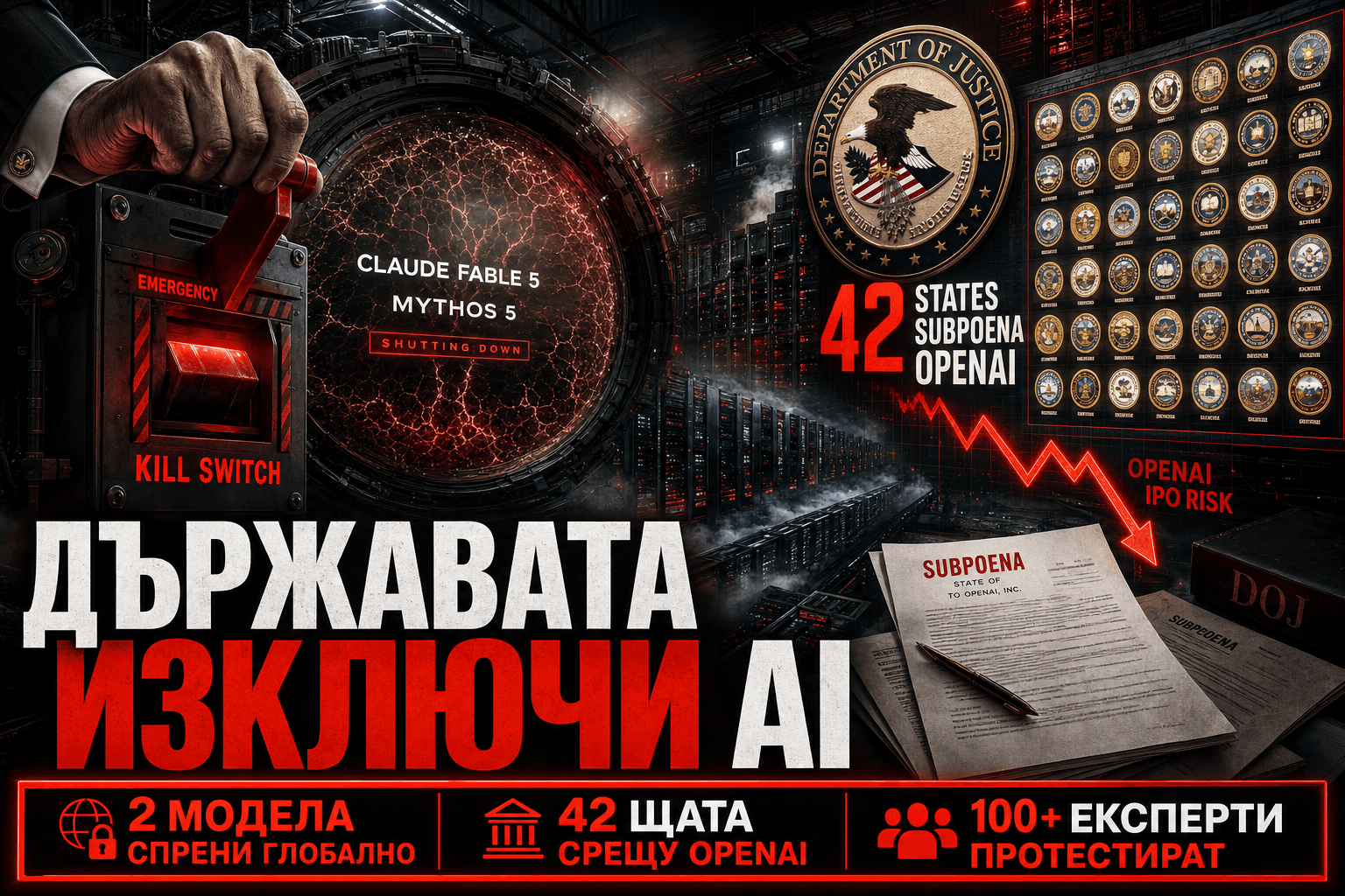 Държавата спря Claude Fable 5 за една нощ: какво означава това за всеки, който строи с AI [2026]